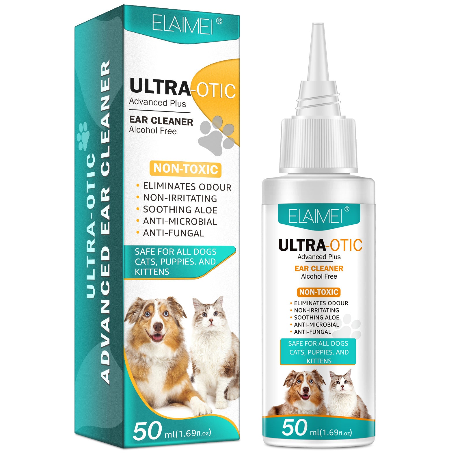 Pet Ear Cleaner 50ml by Wowza Finds