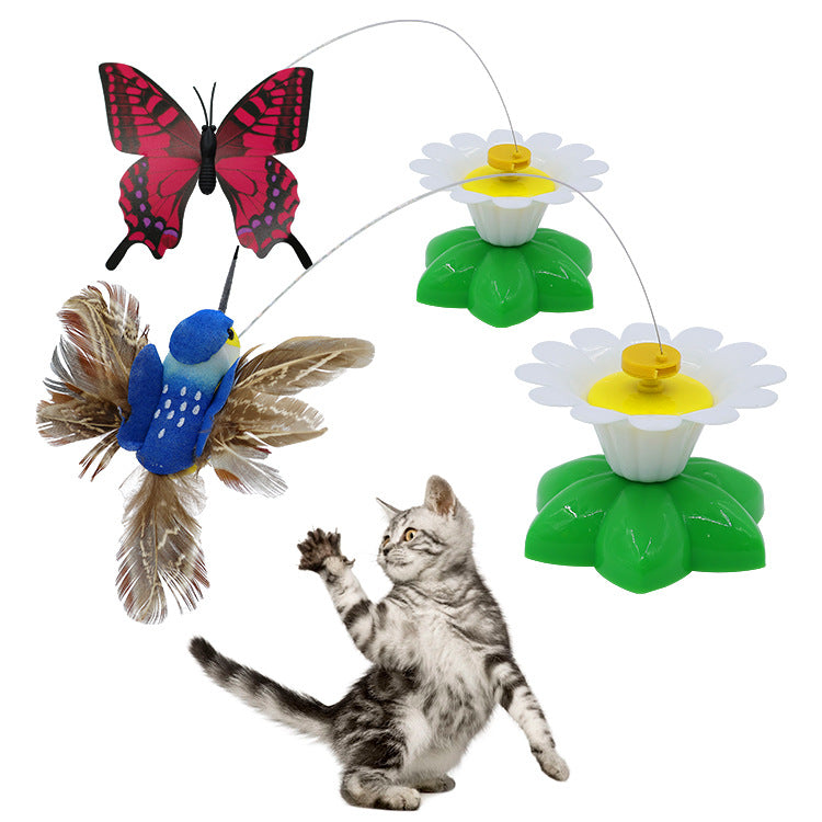 Automatic Rotating Cat Teaser by Wowza Finds