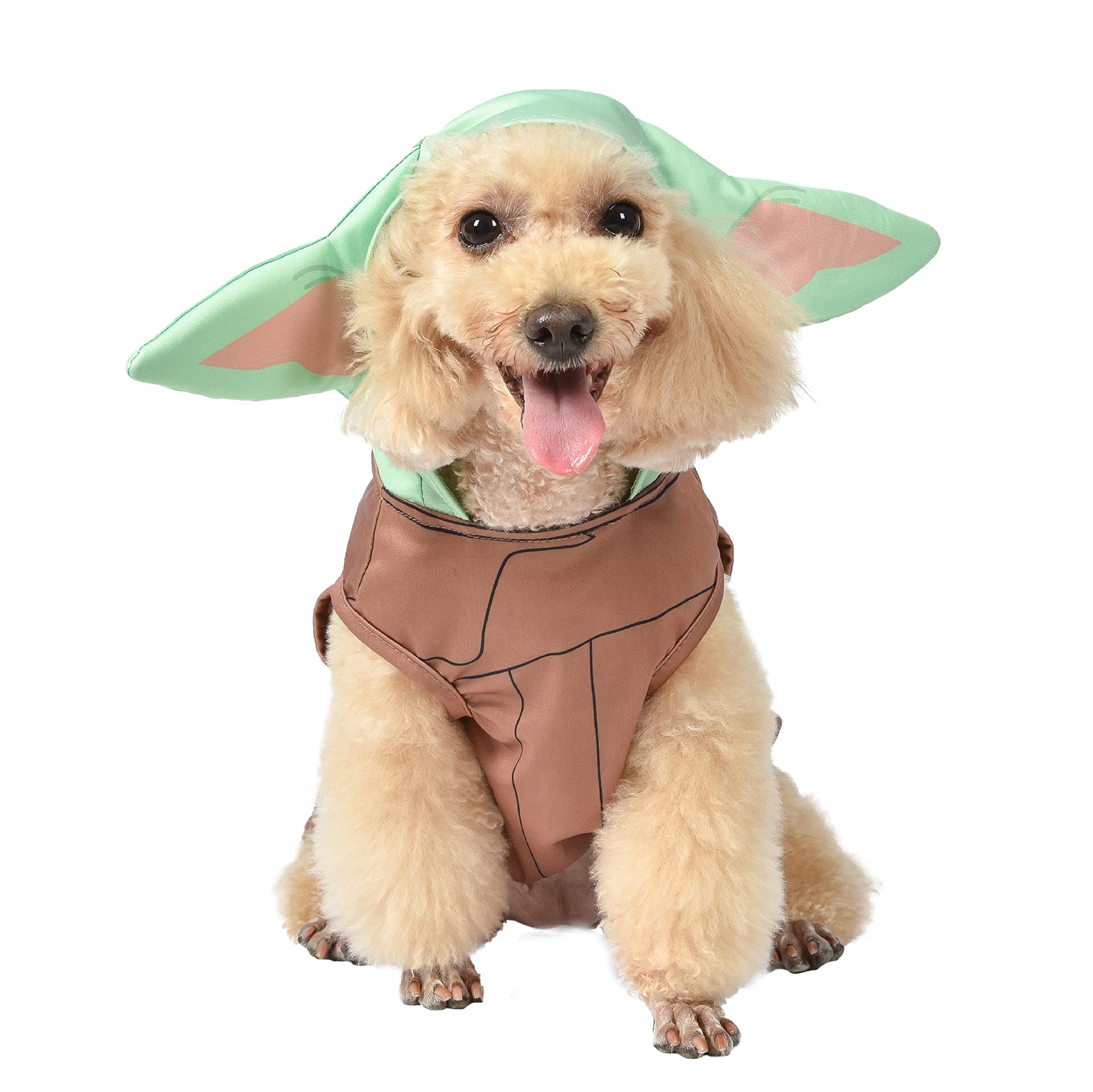 Star Wars for Pets Halloween Grogu Costume - Large | Star Wars Halloween Costumes for Dogs Funny Dog Costumes | Officially Licensed Star Wars Dog Halloween Costume by Wowza Finds